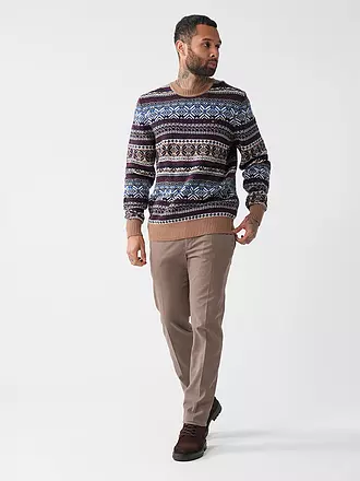 INCOTEX | Chino Coupe Slim | hellbraun